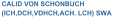 CALID VON SCHONBUCH  (ICH,DCH,VDHCH,ACH. LCH) SWA